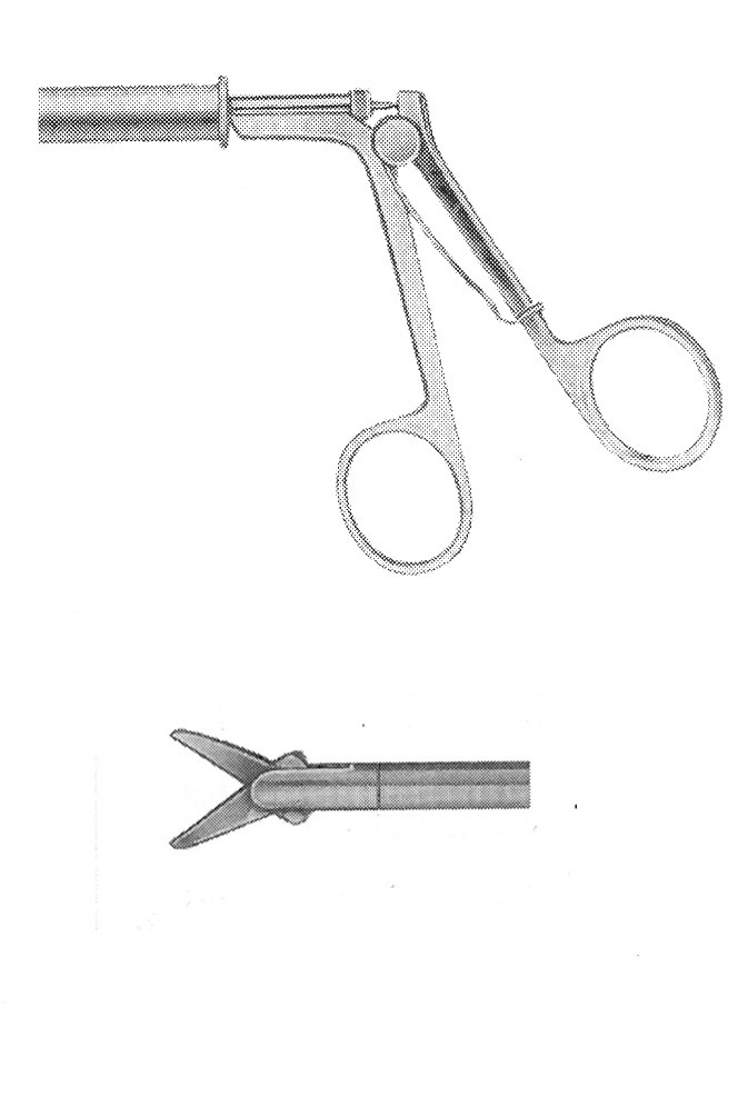 İZOLESİZ MAKAS L MODEL SAPLI ÇAP : 5MM L:36CM